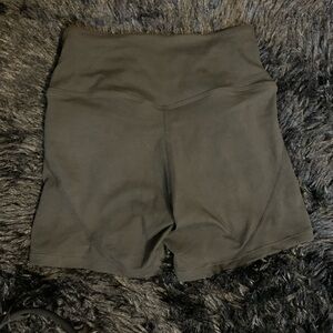 Women's Black High-Waisted Shorts